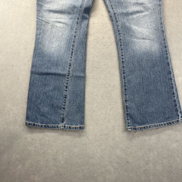 Levis 515 Jeans Womens Size 12 s Blue High Rise Cotton Stretch Bootcut Fit Denim - Picture 4 of 16